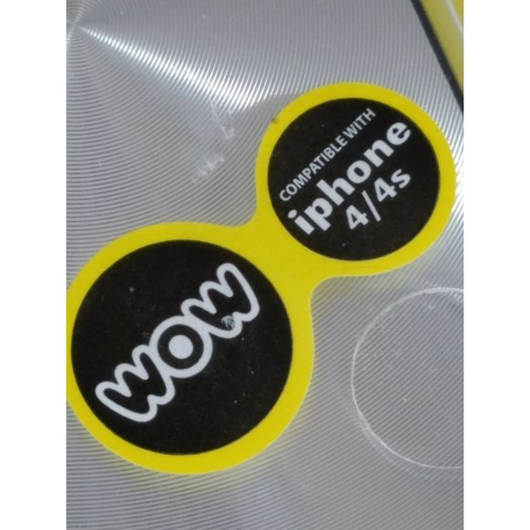 Reduced Wow Technologies Protective Case for iPhone 4 & 4s Sturdy 4014D Silver - Picture 3 of 4